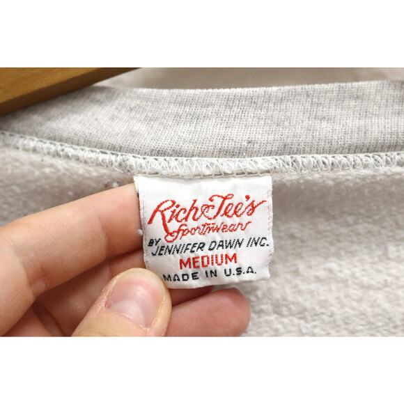 Vintage Cycling Paris France Sweatshirt Medium - Picture 4 of 6